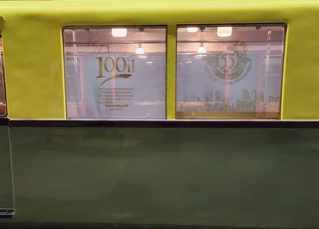 Bayram günlərində Bakı metrosunda retro vaqonlar nümayiş olunur