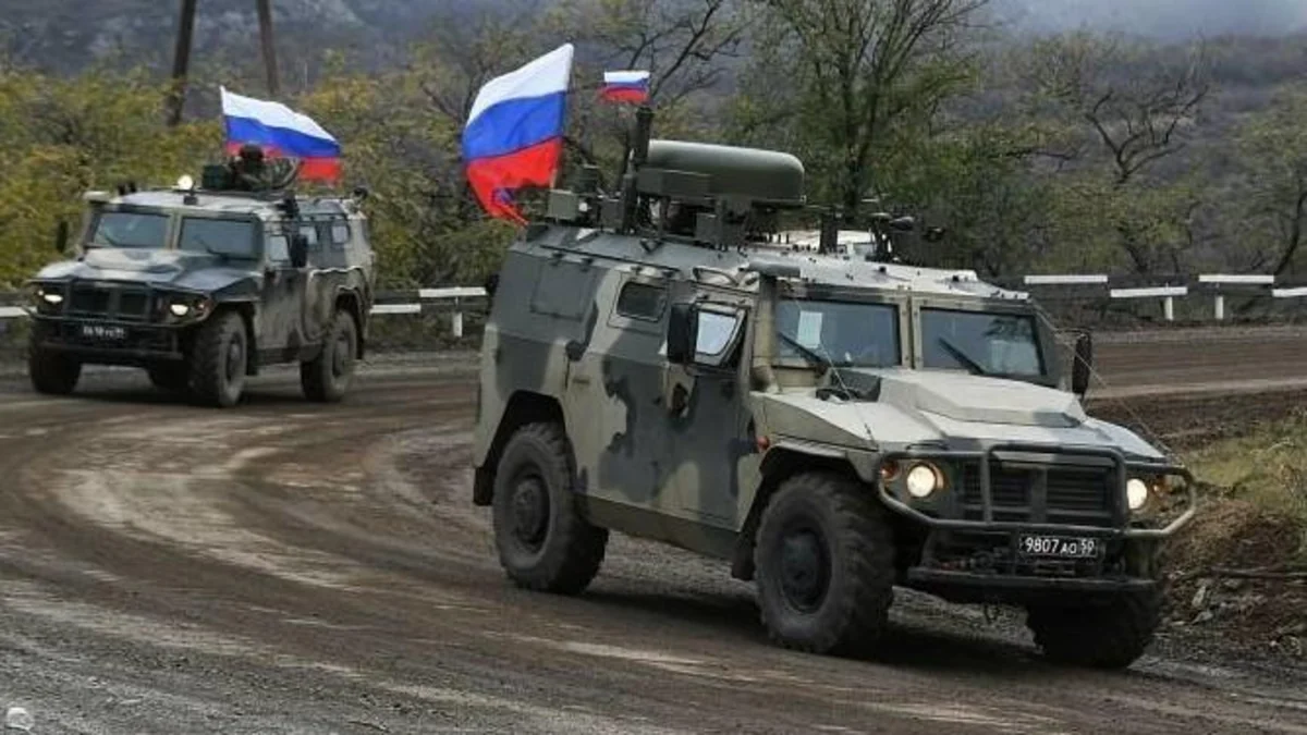 Russian troops leaving deployment points in Armenian regions on border with Azerbaijan