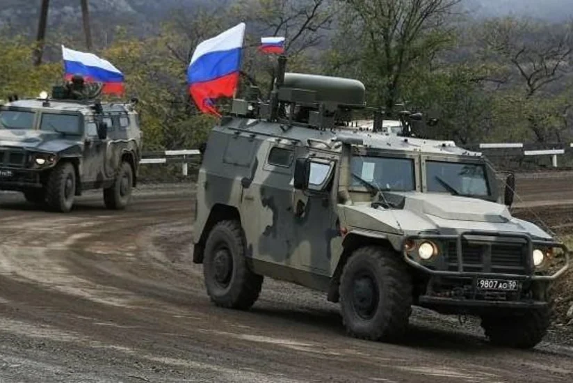 Russian troops leaving deployment points in Armenian regions on border with Azerbaijan