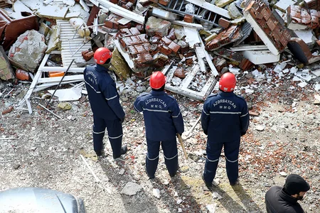 Azərbaycanın xüsusi təlim keçmiş itləri Kahramanmaraşda axtarış-xilasetmə işlərinə qoşulub