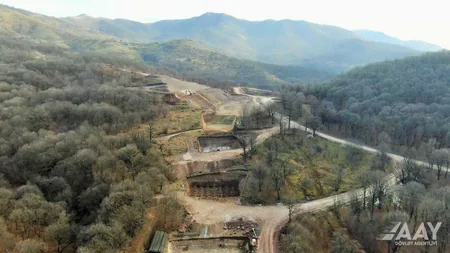 Kəlbəcər-Laçın avtomobil yolunun inşası davam etdirilir