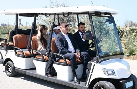 Prezident və Birinci xanım “Sea Breeze”də LANDAU Məktəbinin və “The Grand” apart hotelinin açılışında iştirak ediblər - YENİLƏNİB