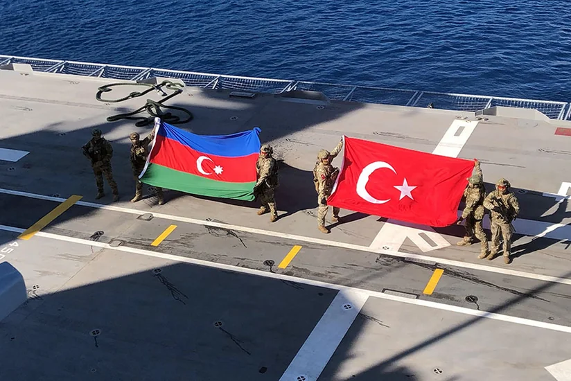 Distinguished Visitors Day held as part of Dogu Akdeniz-2023 international exercise
