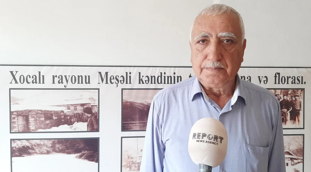Meşəli kənd məktəbinin keçmiş direktoru: Vaqif Xaçaturyanın da olduğu silahlı dəstə şagirdimi yandırıb