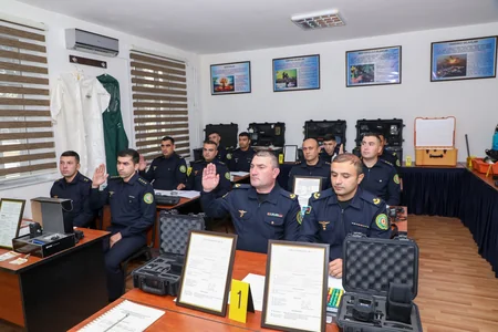 Журналисты побывали на служебной территории береговой охраны ГПС