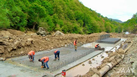Toğanalı-Kəlbəcər-İstisu yolunun və Murovdağ tunelinin inşası davam etdirilir