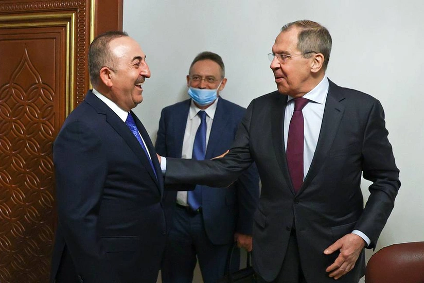 Mövlud Çavuşoğlu və Sergey Lavrov Dağlıq Qarabağı müzakirə etdilər