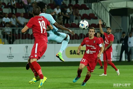 Zirə UEFA Avropa Liqasında qələbə ilə debüt edib - FOTOREPORTAJ