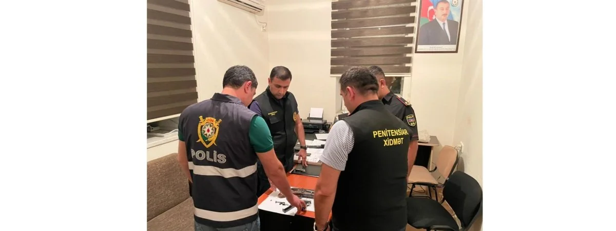 Maştağada məhkuma məxsus torpaq sahəsindən silahlar götürülüb