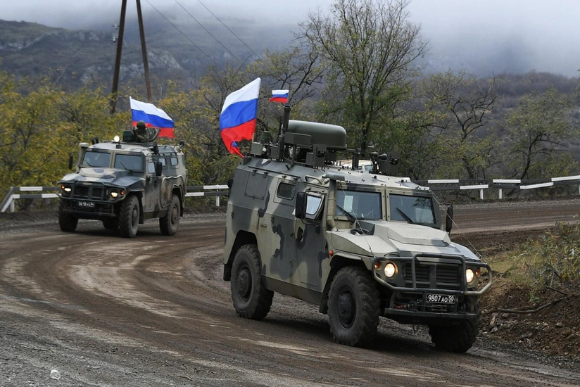 Withdrawal of Russian peacekeepers from Azerbaijan continues