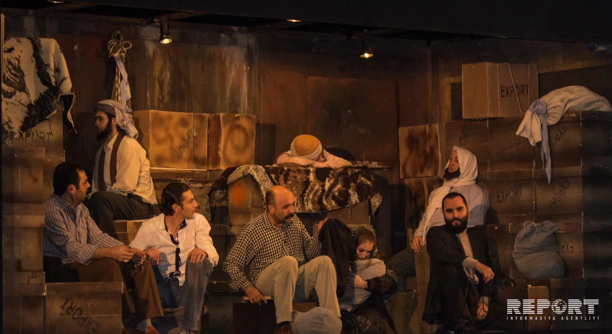 Ankara Dövlət Teatrı Bakıda Nereye tamaşasını təqdim edib