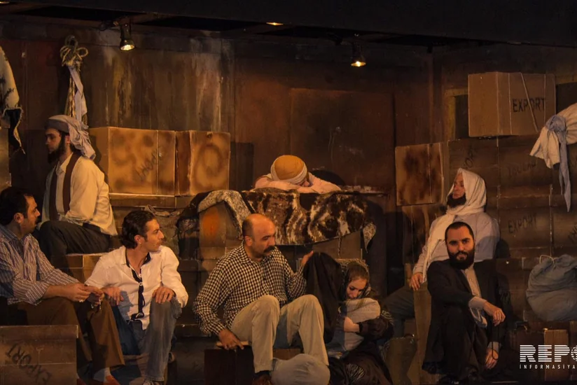 Ankara Dövlət Teatrı Bakıda Nereye tamaşasını təqdim edib
