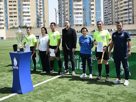 AFFA Yüksək Qızlar Liqasında 2024/2025 mövsümünün qalibləri mükafatlandırılıb