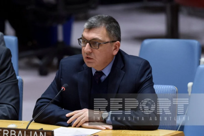 Azərbaycanlı diplomat BMT-də Ermənistanın yalanlarından danışıb 