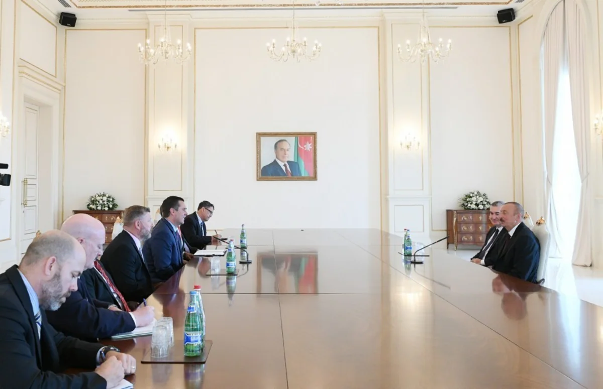 President Ilham Aliyev received US Congress delegation