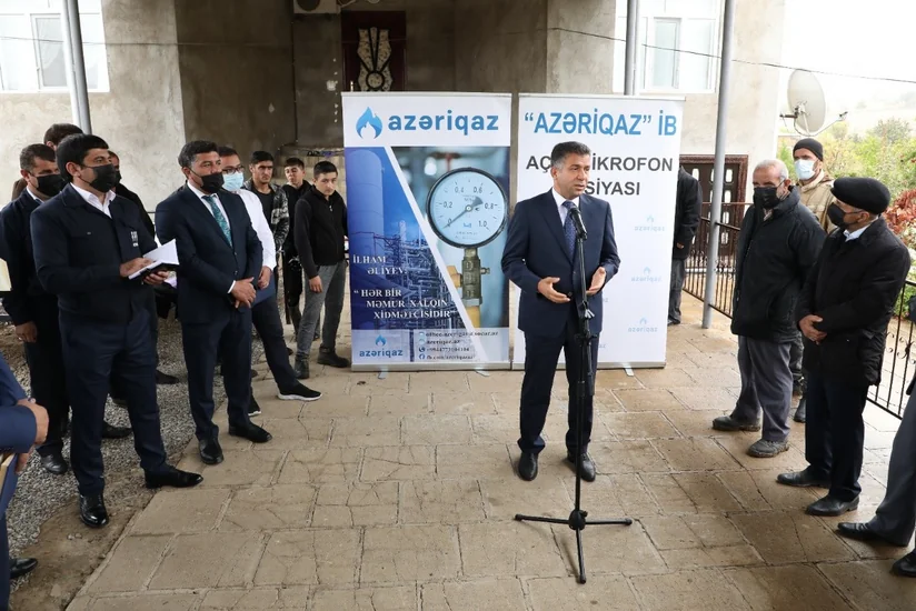 “Azəriqaz”ın baş direktoru 3 kəndin qazlaşdırılması ilə bağlı tapşırıq verdi