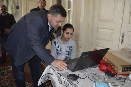 Gürcüstanda mer əlil azərbaycanlı gəncin arzusunu yerinə yetirib