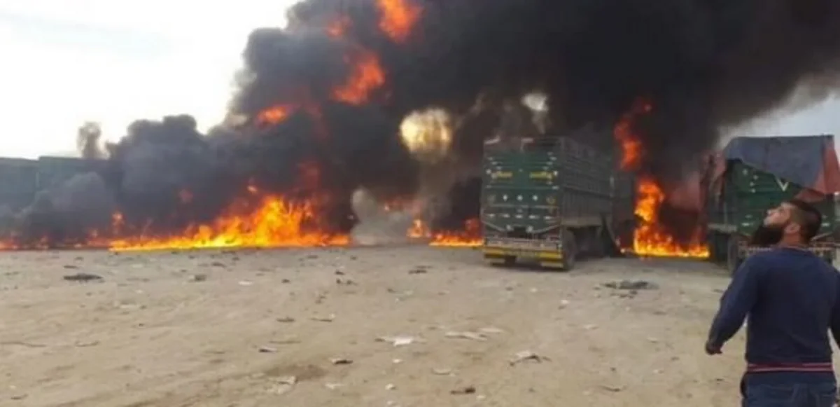​Rusiya Suriyaya yardım aparan tırları bombalayıb, 7 nəfər ölüb - VİDEO - YENİLƏNİB