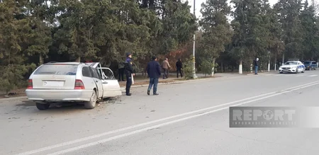 Ucarda zəncirvari yol qəzası baş verib, yaralılar var