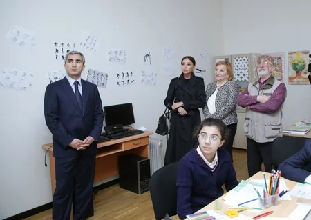 Bilgəhdə 11 saylı inteqrasiya təlimli internat məktəbi yenidənqurmadan sonra istifadəyə verilib