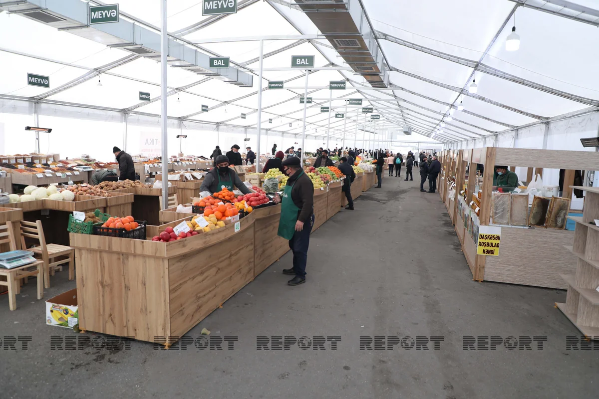 “Kənddən şəhərə” yarmarkası yenidən fəaliyyətə başlayıb - VİDEO