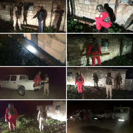 Qazaxda mərmi tapılıb