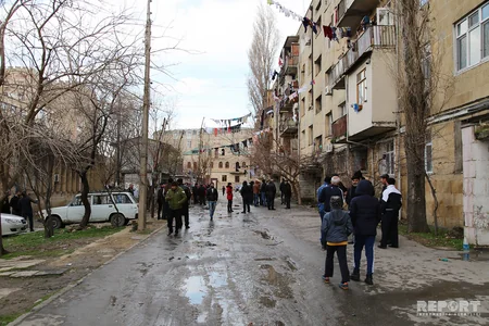 Bakıda yataqxanada baş verən yanğın söndürülüb - YENİLƏNİB - FOTO