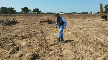 Sabunçuda partlamamış top mərmisi tapılıb
