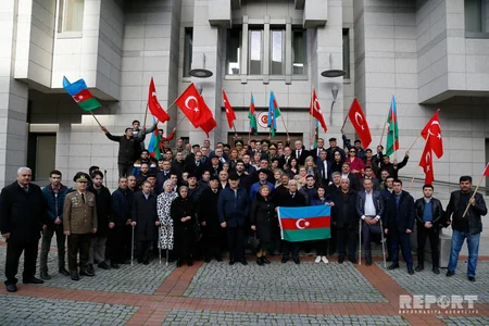 Action at Turkish Embassy supports cleaning Afrin from terrorists