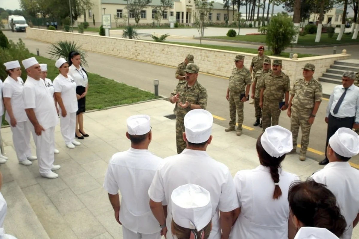 Defense Minister of Azerbaijan attends the opening of a new military hospital in the frontline zone - VİDEO