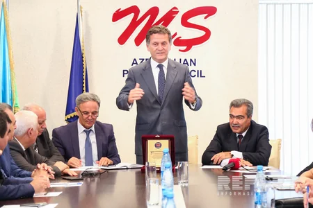 Turkish Ambassador to Azerbaijan holds a farewell meeting with reporters