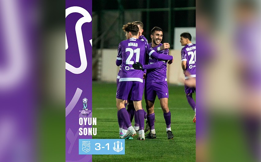“Sumqayıt” I Liqa klubunu məğlub edərək 1/4 finala yüksəlib