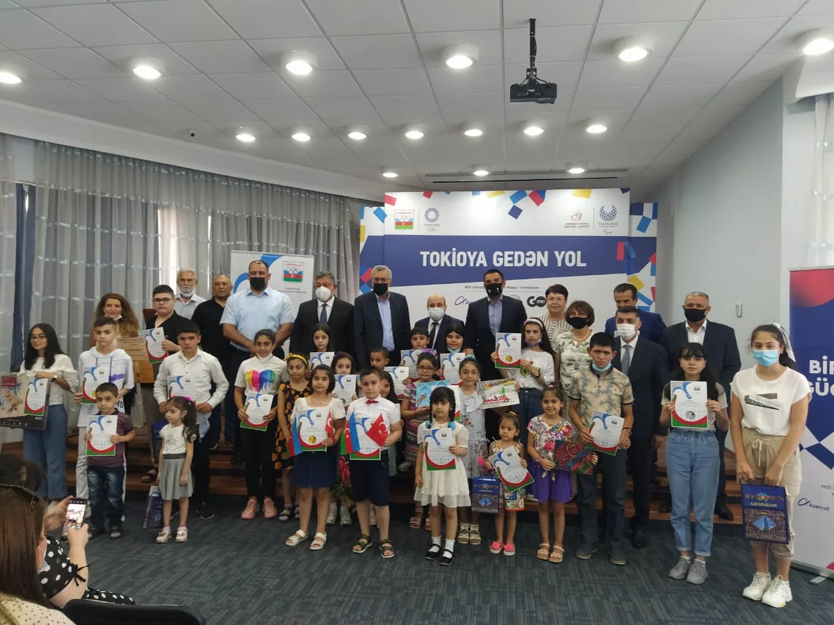 İdman və Ədalətli Oyunlar rəsm müsabiqəsinin qalibləri mükafatlandırıldı