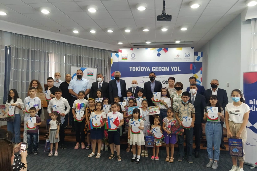 İdman və Ədalətli Oyunlar rəsm müsabiqəsinin qalibləri mükafatlandırıldı