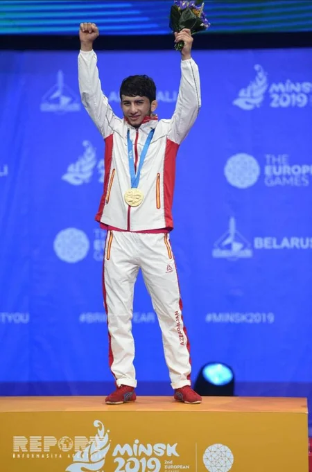 Minsk 2019: Mahir Amiraslanov claims Azerbaijans first wrestling gold