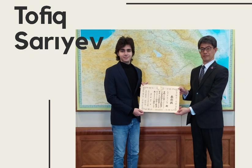 Yaponiya səfirliyi sloqan və loqo müsabiqəsinin qaliblərini mükafatlandırıb
