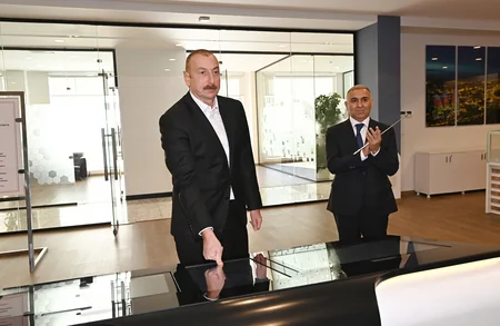 President inaugurates new power substation, Digital Network General Management Center