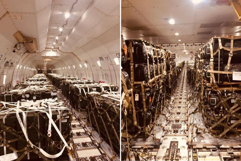 ABŞ Ukraynaya daha 130 tonluq  hərbi yardım göndərib