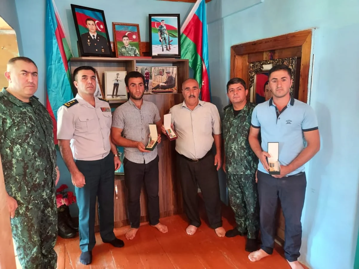 DSX rəhbərliyi şəhid sərhədçilərin ailələrinə və Vətən müharibəsi qazilərinə baş çəkib