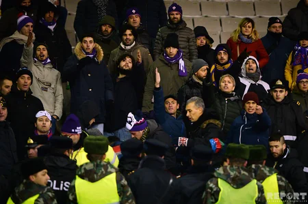 Qarabagın Fiorentina ilə başabaş mübarizəsi - FOTOREPORTAJ