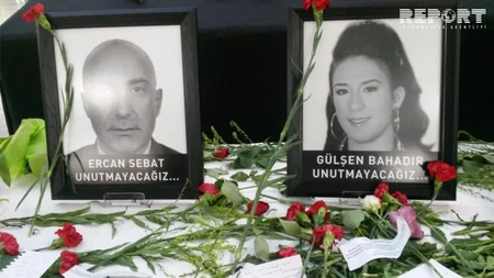 Memorial stand for victims erected in Istanbul Atatürk Airport - PHOTO REPORT