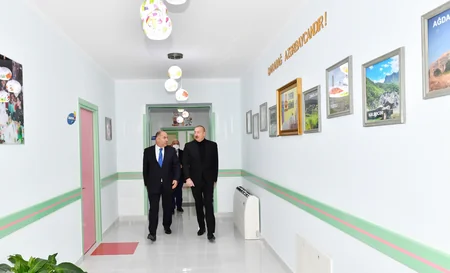 Orphanage-kindergarten constructed on initiative of Heydar Aliyev Foundation commissioned in Oghuz