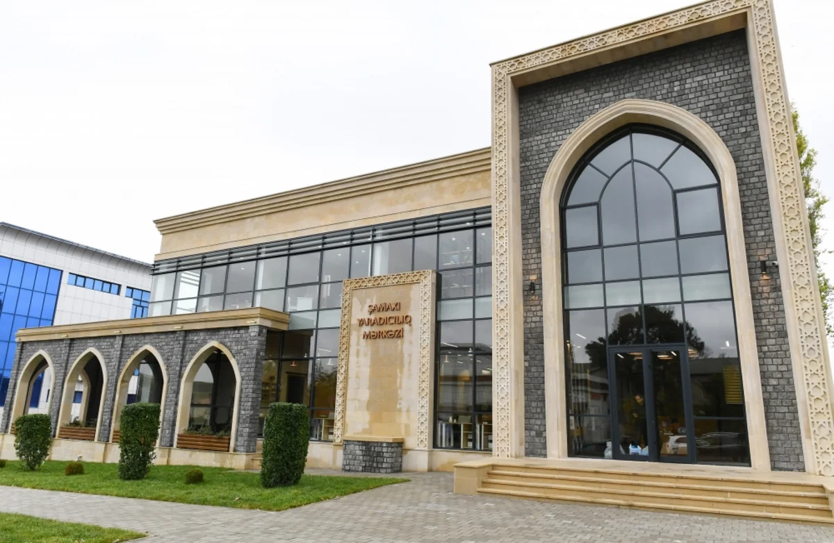 Şamaxıda Yaradıcılıq Mərkəzi istifadəyə verilib
