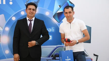 Badamlı75 lotereyasının 3-cü tirajının qaliblərinə hədiyyələr təqdim edilib
