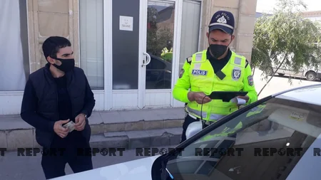 Kürdəmirdə 35 sürücü cərimələnib