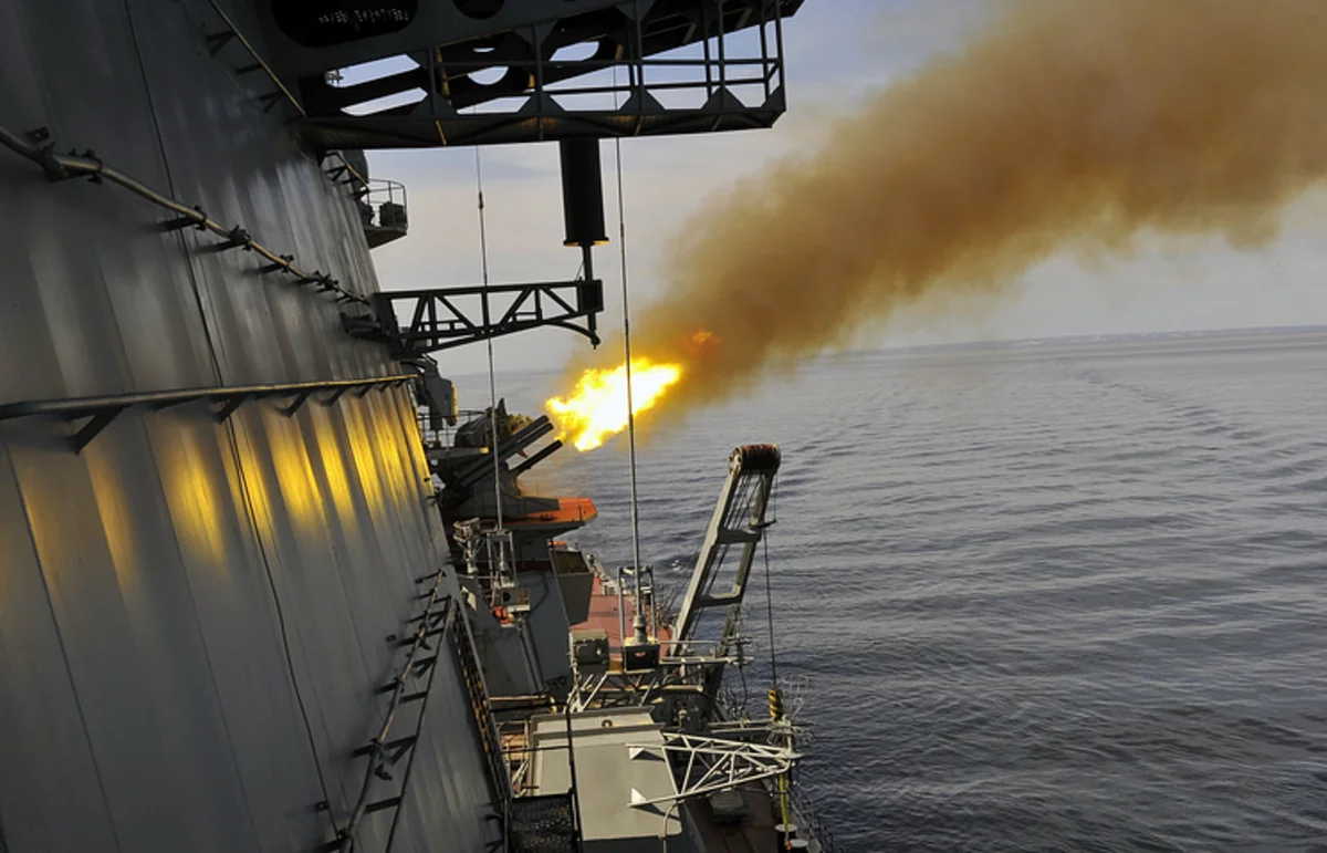 Россия провела учения в Каспийском море