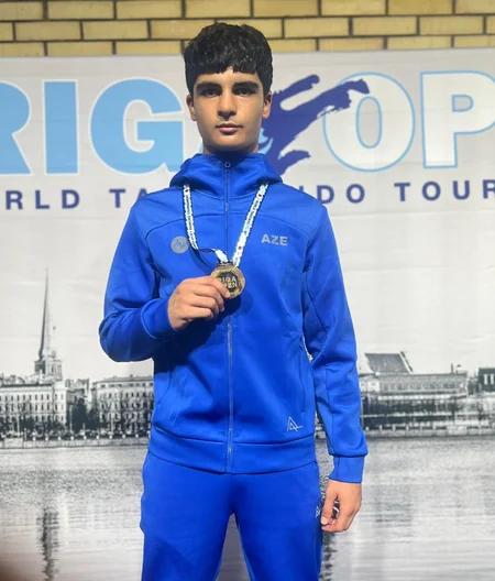 Azərbaycan taekvondoçuları Latviyada G-1 kateqoriyalı yarışda 13 medal qazanıb