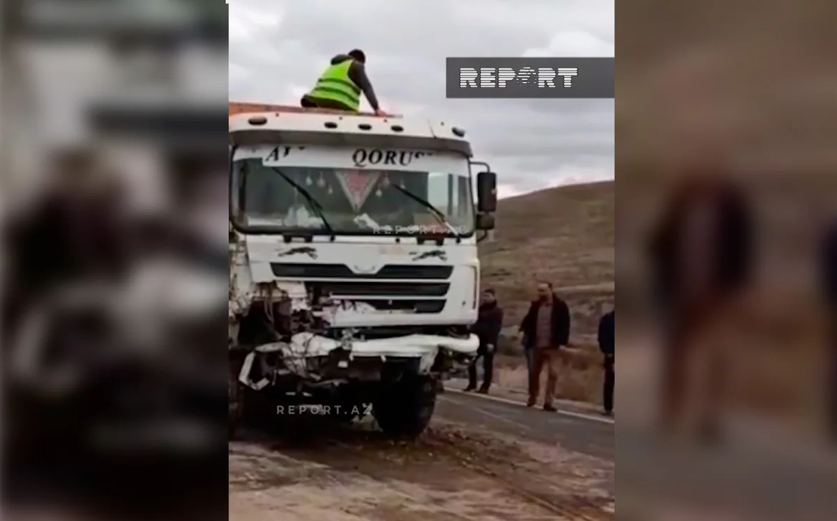 Cəbrayılda minik və yük avtomobilləri toqquşub, ölənlər var