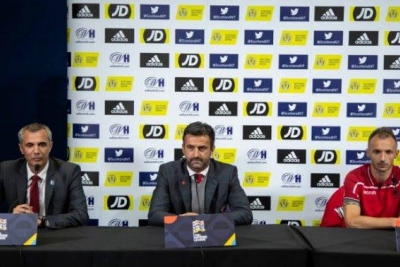 Albaniya yığmasının baş məşqçisi Aqollini vacib oyunçu adlandırıb