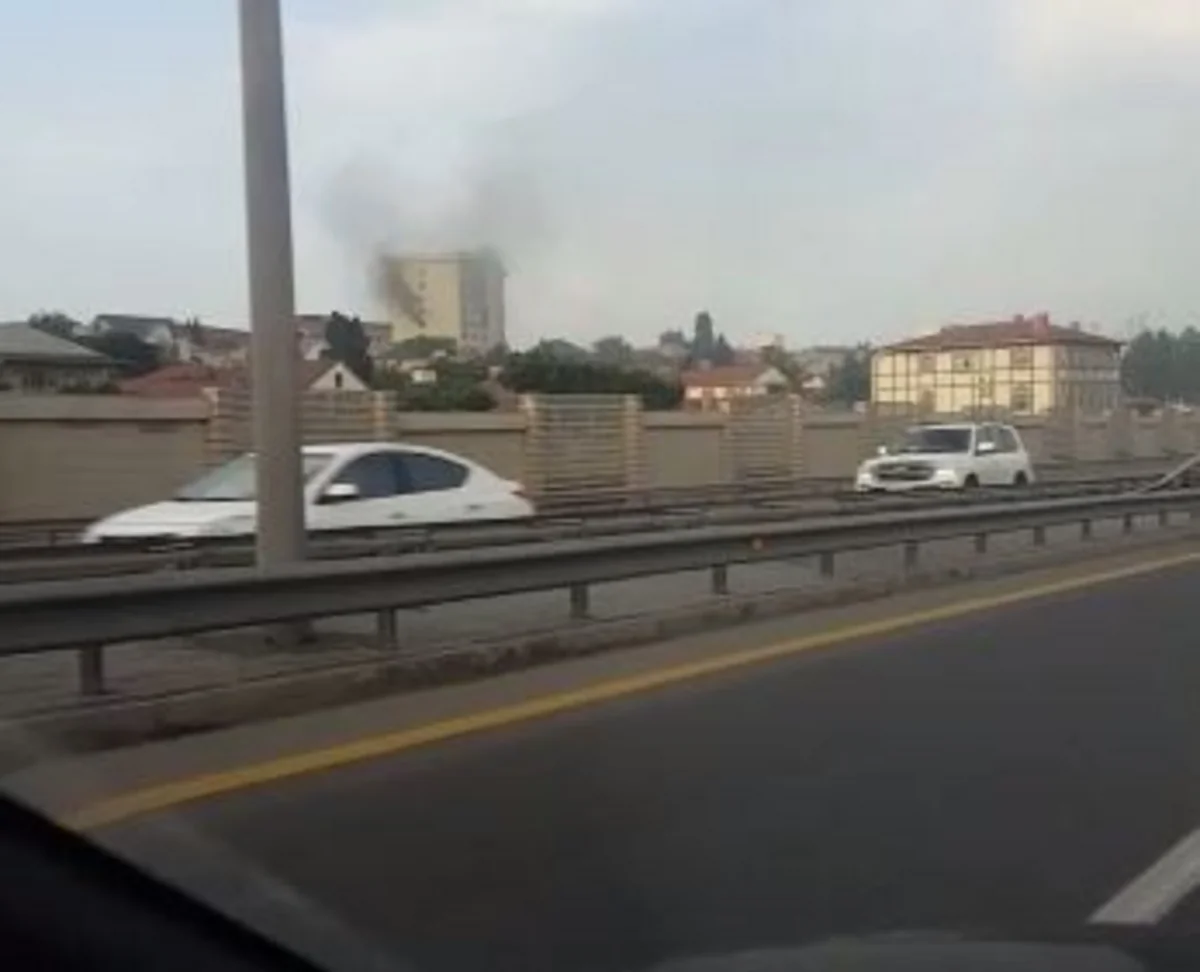 Sabunçuda yataqxana binasında baş verən yanğın söndürülüb - FOTO - YENİLƏNİB